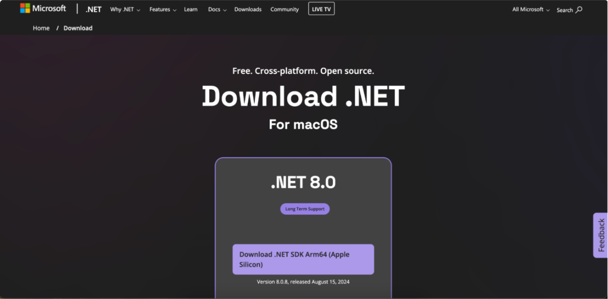 C# Download Page for Mac C# Download Page for Mac