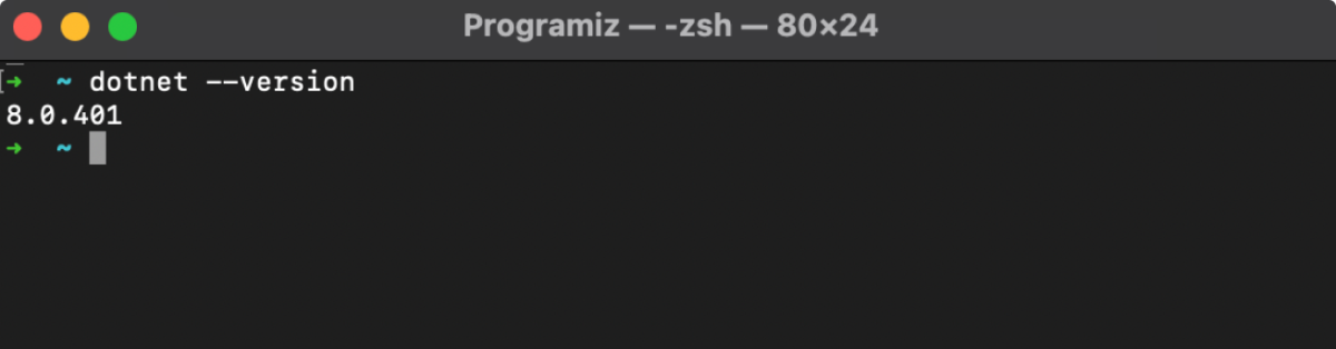 C# Installation Verification for Mac C# Installation Verification for Mac