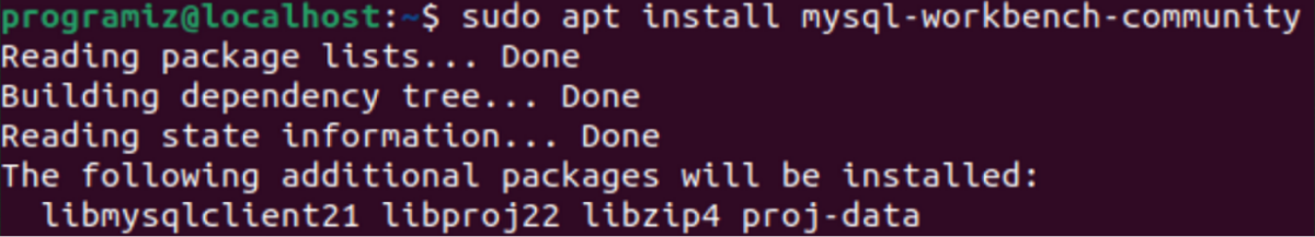 Install MySQL Workbench on Linux Install MySQL Workbench on Linux