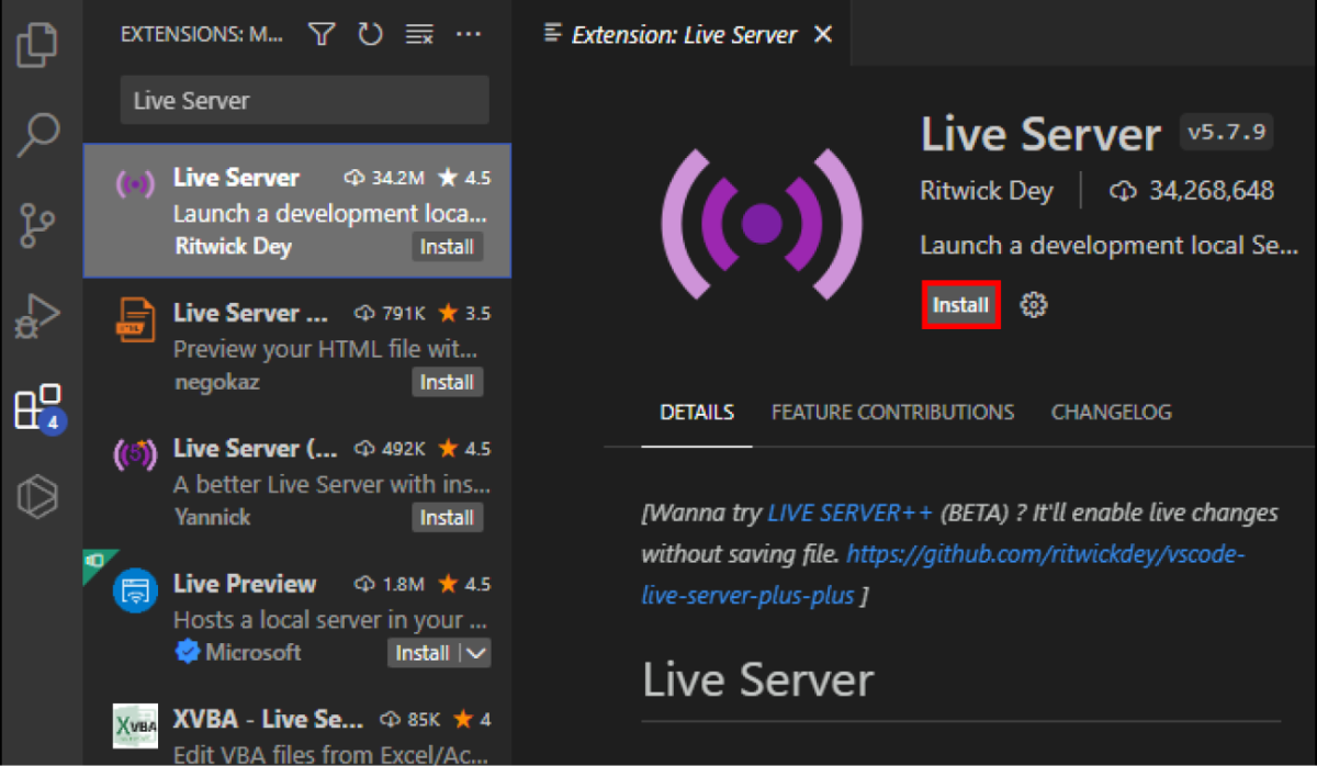 Install Live Server VS Code Extension on Ubuntu Install Live Server VS Code Extension on Ubuntu